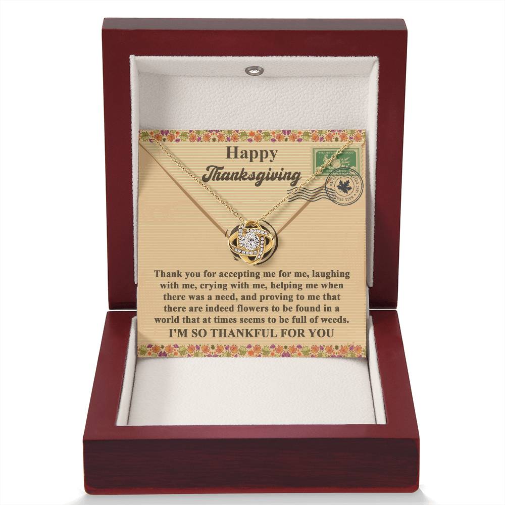Thanksgiving Jewelry Gift For Women - Proving To Me