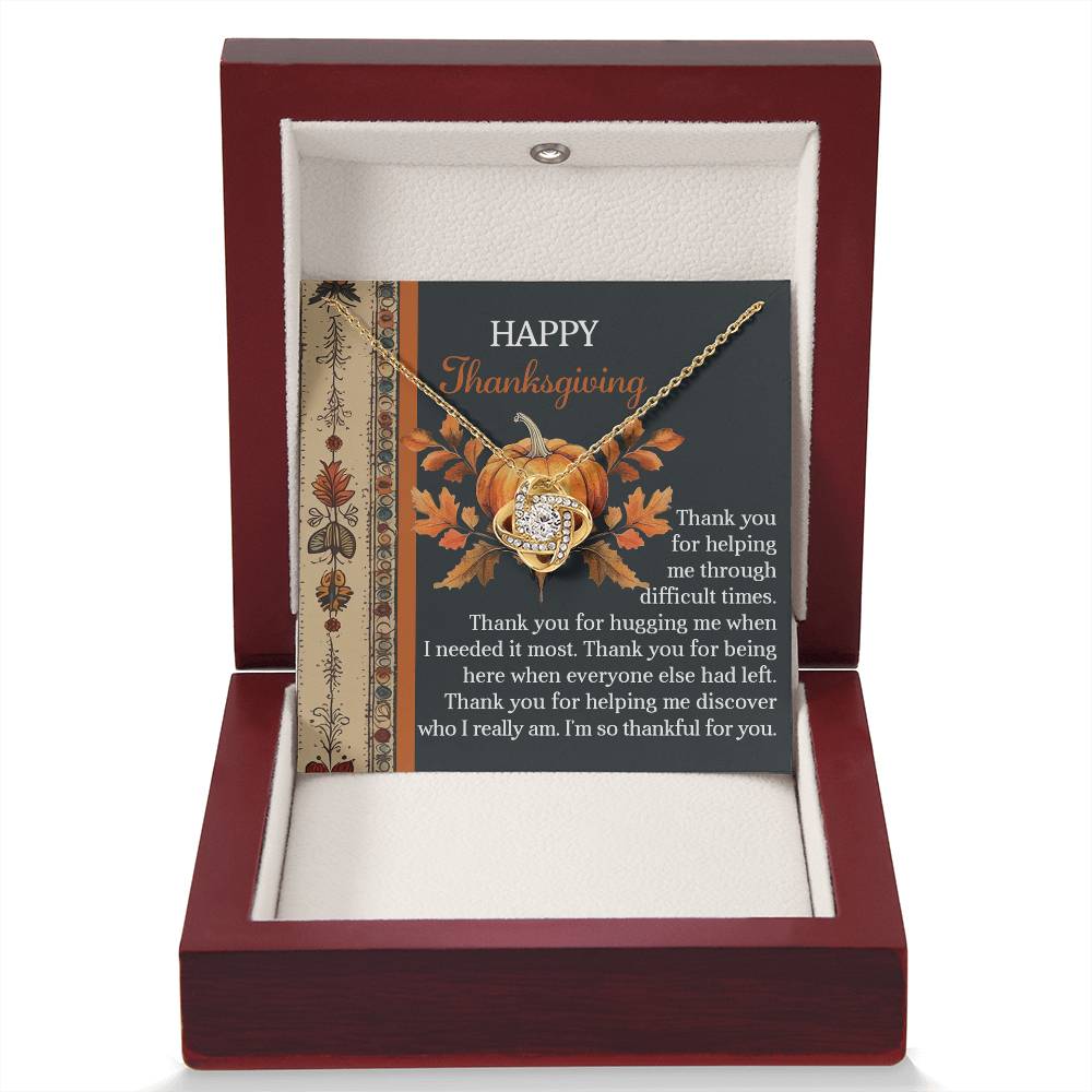 Thanksgiving Jewelry Gift For Women - Who I Really Am