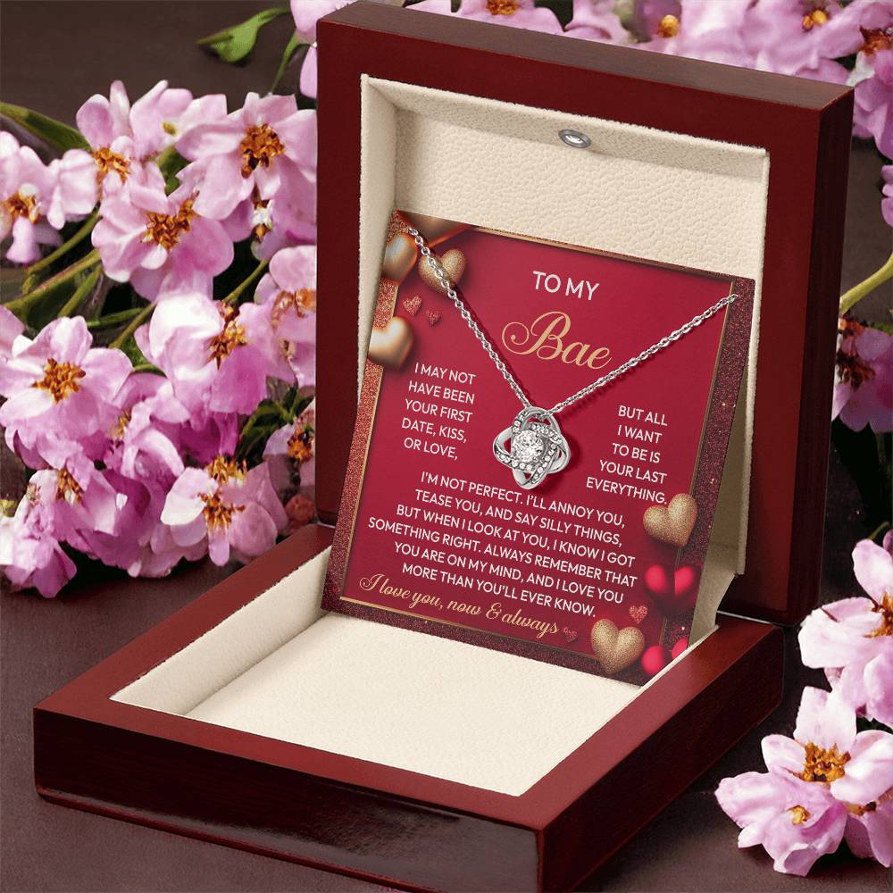 To My Soulmate Jewelry Gift - You Are Always On My Mind - Love Knot Necklace