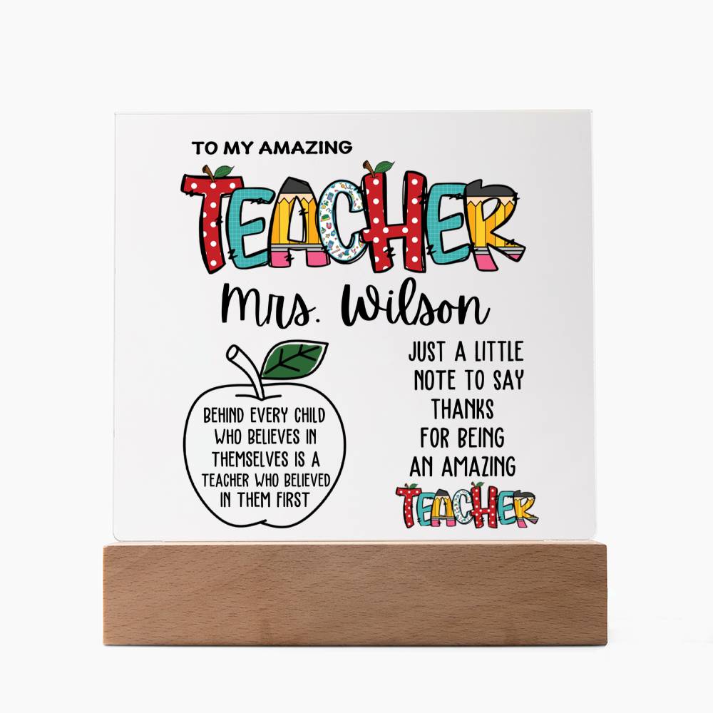 Teacher - Behind Every Child