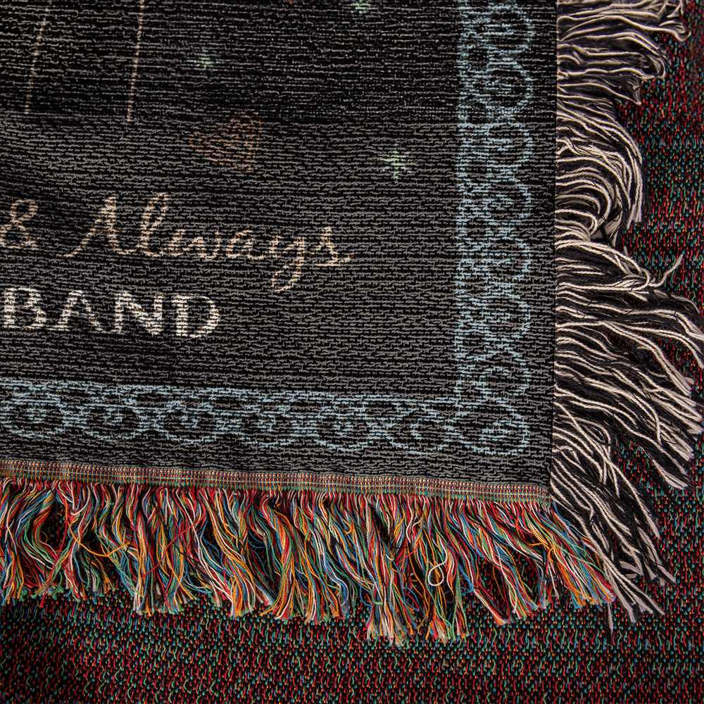 To My Wife - God Knew I Needed You - Heirloom Woven Blanket