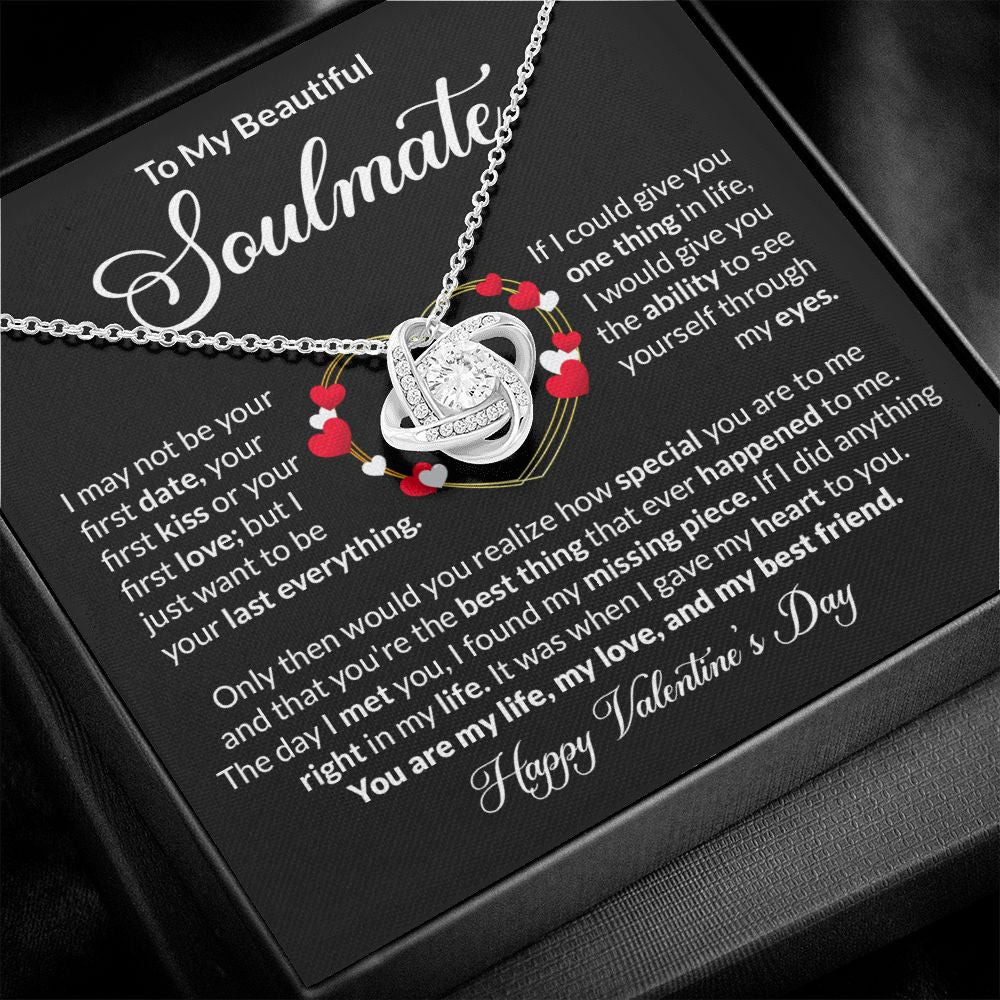 Valentine's Day Gift For My Soulmate- Love Necklace