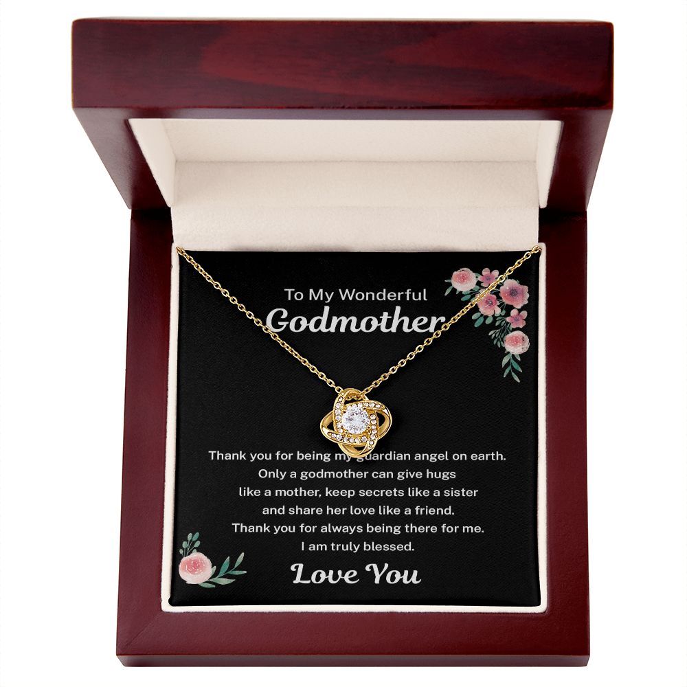 Godmother Gift from Goddaughter - Necklace - My Guardian Angel