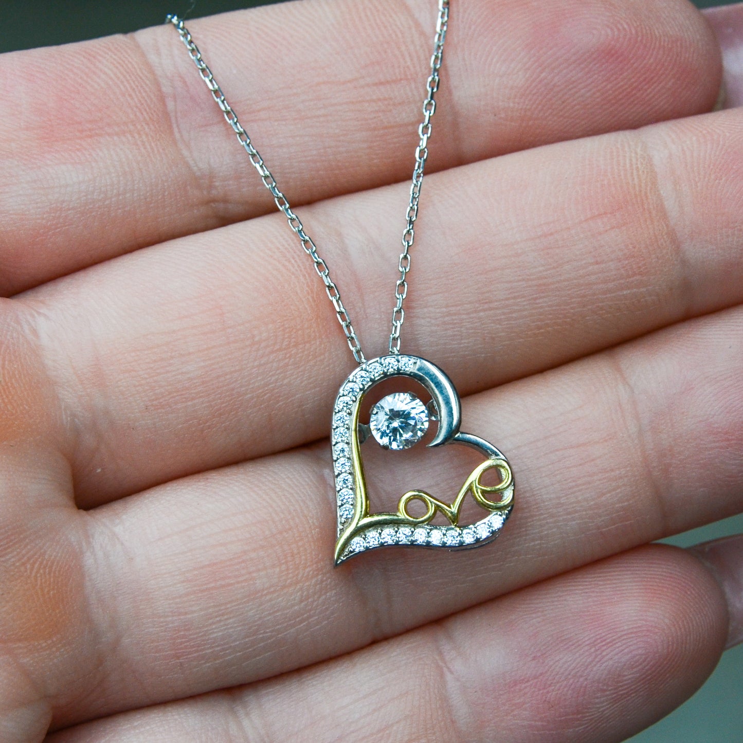 Maid of Honor Gift - Heart Necklace - My Wedding Day