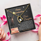 Daughter Graduation Gift - Happy Graduation 2 - Forever Love Heart Necklace