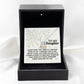 To My Daughter - A Princess Inside Of You - Scripted Love Necklace