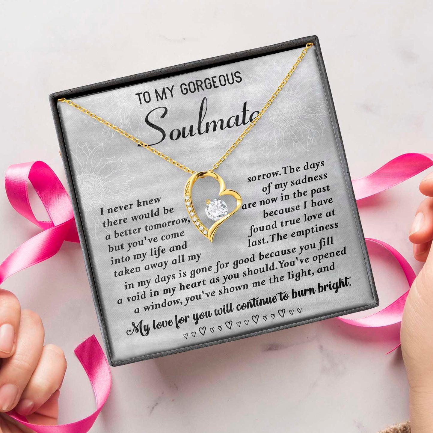 Soulmate-True Love-Forever Love Necklace