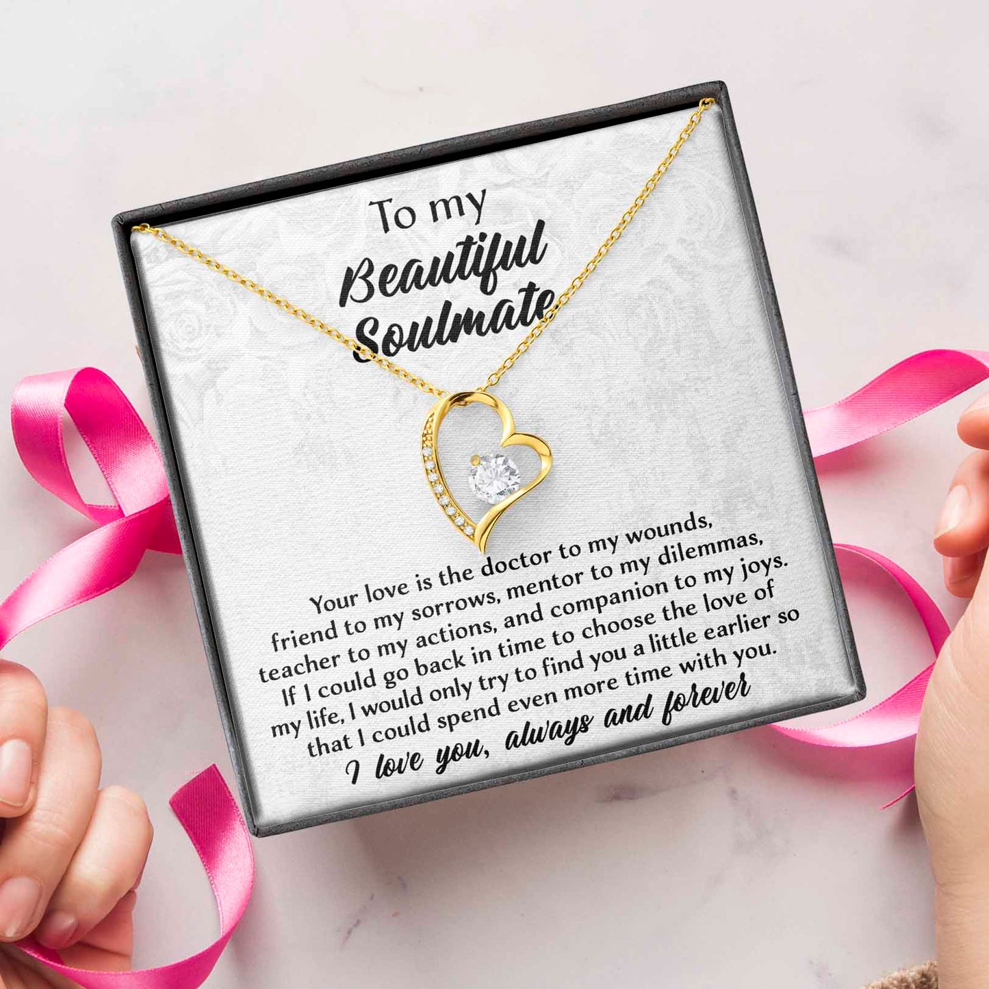 Soulmate-Your Love-Forever Love Necklace