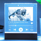 Personalized Soulmates Acrylic Song Plaque Table Top Display