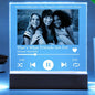Personalized Friends Acrylic Song Plaque Table Top Display