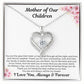 Necklace for Wife | Gift from Husband | Mother of My Children Jewelry Gift | Mother's Day, Birthday, Anniversary Gift | Romantic "Love You Always" Heart Necklace