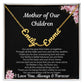 Personalized Name Necklace for Wife | Gift from Husband | Mother of My Children Jewelry Gift | Mother's Day, Birthday, Anniversary Gift | Romantic Anniversary Jewelry