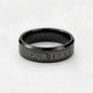 Personalized Ring for Son from Parents | Graduation, Birthday, Wedding Gift for Men | Engraved Men’s Ring 3 Colors