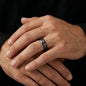 Personalized Ring for Son from Parents | Graduation, Birthday, Wedding Gift for Men | Engraved Men’s Ring 3 Colors