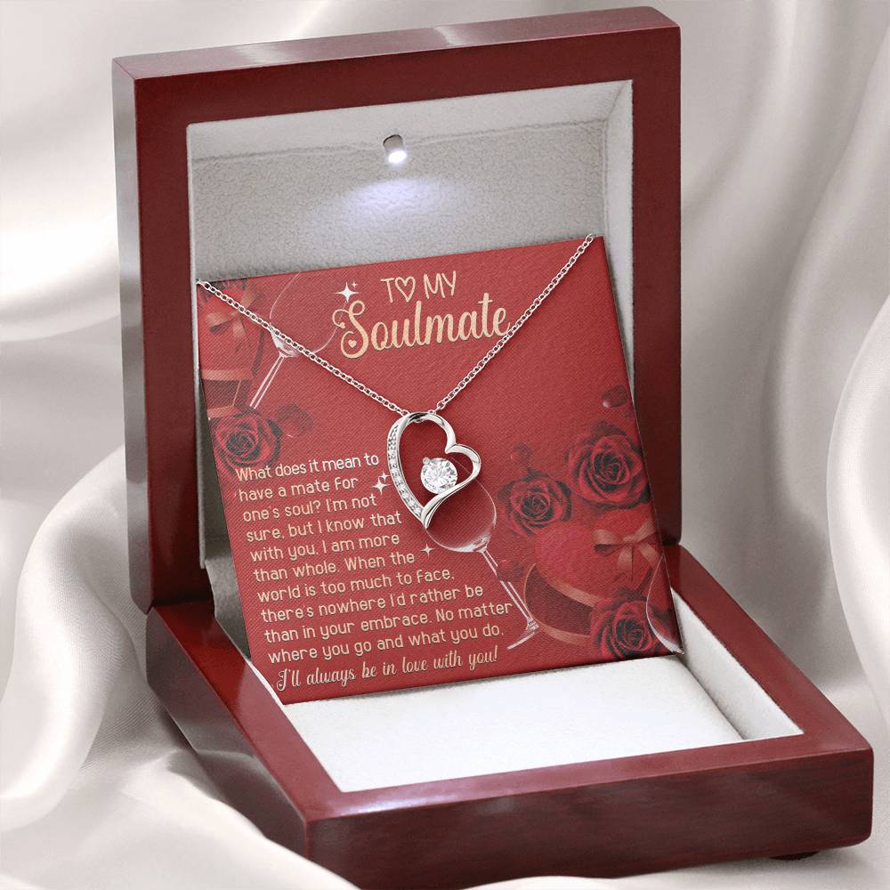 Soulmate - In Your Embrace - Forever Love Heart Necklace