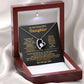 To My Beautiful Daughter - I Love You Without Condition - Eternal Love Heart Necklace - Price Includes Shipping
