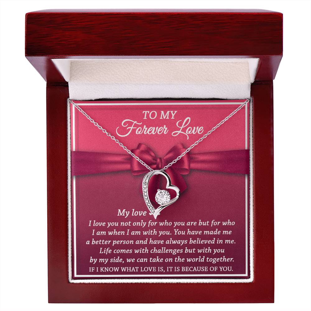 Soulmate-Believed In Me-Forever Love Necklace