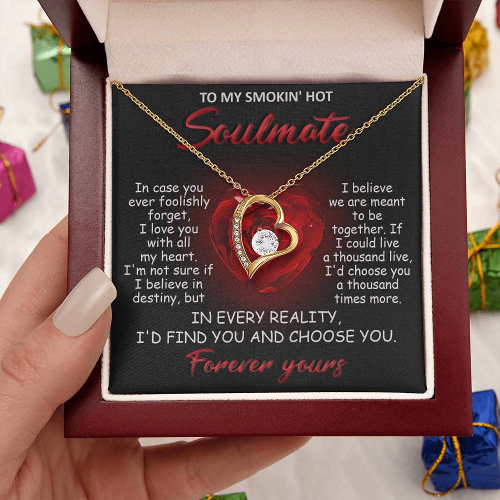 Soulmate-All My Heart-Forever Love Necklace