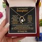 To My Beautiful Daughter - I Love You Without Condition - Eternal Love Heart Necklace - Price Includes Shipping