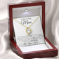 To My Mom From Her Son - Forever Love Heart Necklace -I'll Always Be Your Little Boy
