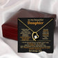 To My Beautiful Daughter - I Love You Without Condition - Eternal Love Heart Necklace - Price Includes Shipping