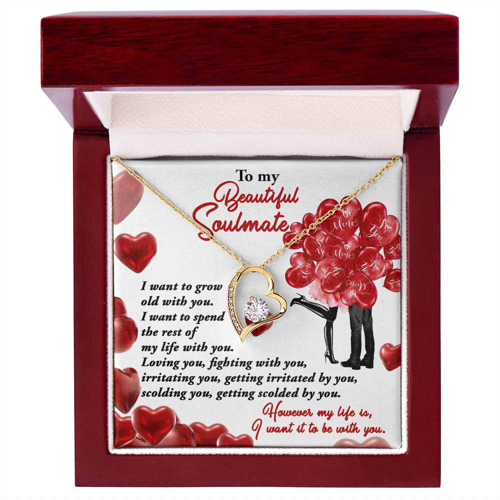 Soulmate-Spend The Rest Of My Life With You-Forever Love Necklace