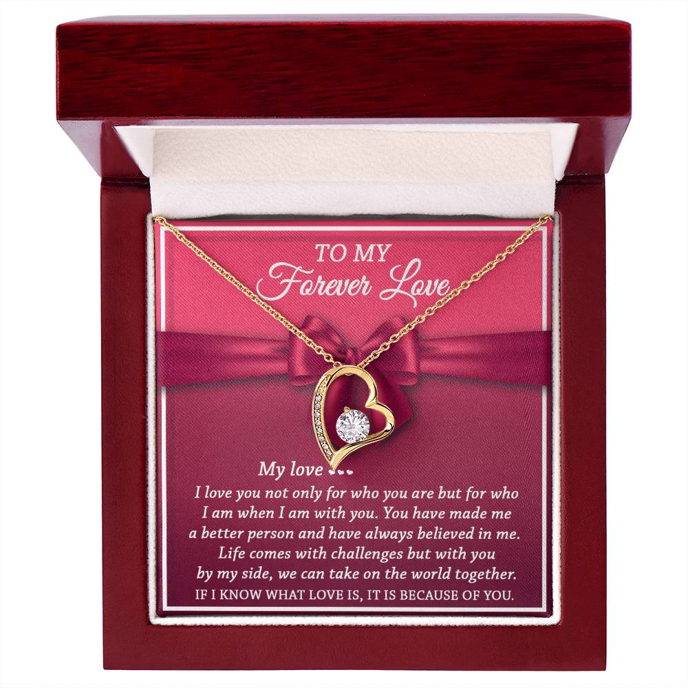 Soulmate-Believed In Me-Forever Love Necklace