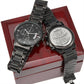 Grandson Gift From Grandpa- I Will Always Believe In You - Engraved Chronograph Watch- Shipping Included
