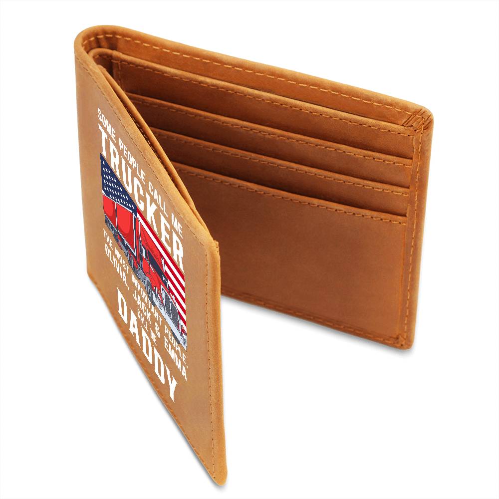 Trucker - Wallet - Personalized - Some people call me