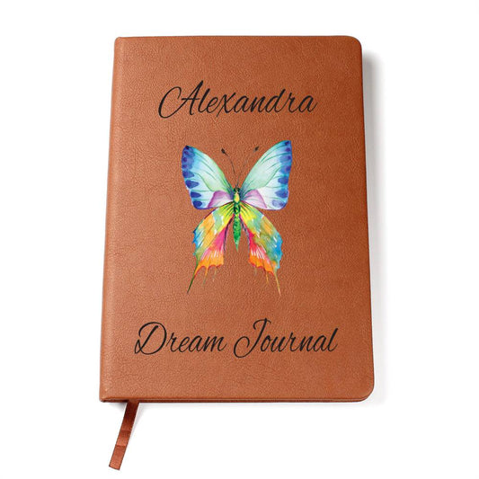 Personalized Butterfly Dream Journal