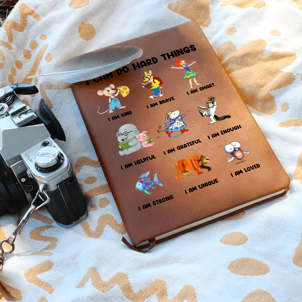 I CAn Do Hard Things - NP - Leather Journal