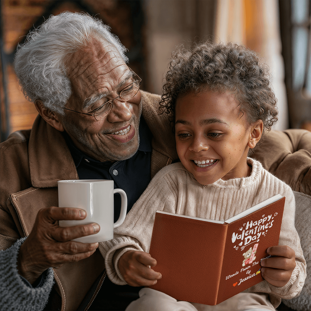 Valentine Day Personalized Journal - Custom Name Notebook for Her