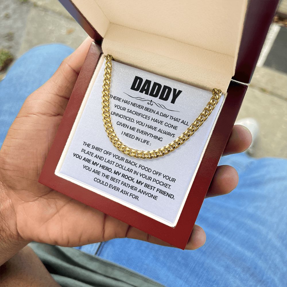 Daddy - Given Me Everything Cuban Chain