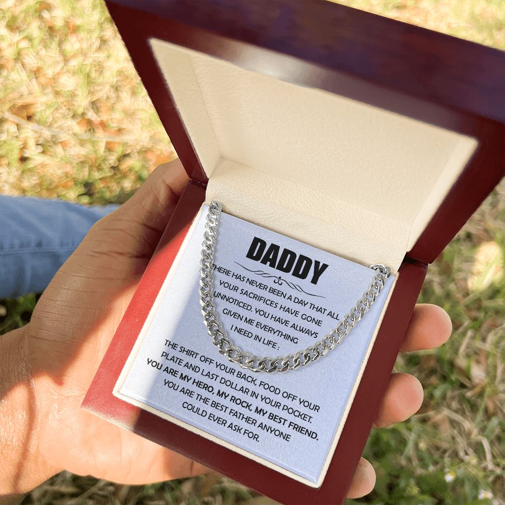 Daddy - Given Me Everything Cuban Chain