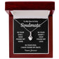 To My Soulmate - I Have Found My Love - Timeless Alluring Beauty Necklace - Price Includes Free Shipping