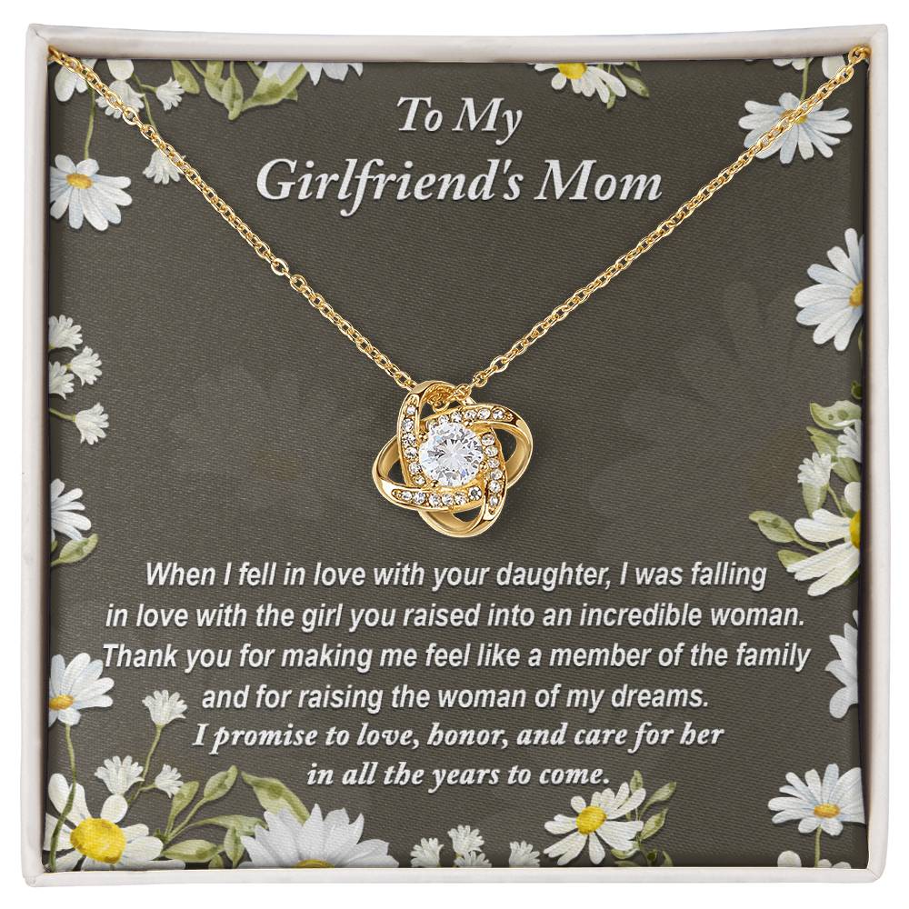 Girlfriend's Mom - Incredible Woman - Love Knot Necklace