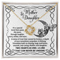 To My Daughter From Mom - Love Knot Necklace Gift - A Special Bond