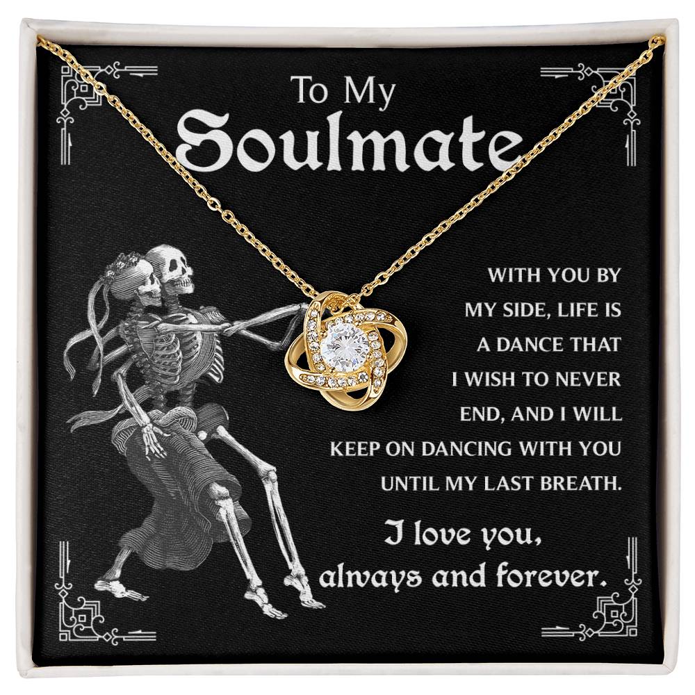 Soulmate Necklace Gift For Halloween - Keep On Dancing