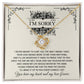 I'm Sorry Gift - Love Knot Necklace - Every Chance