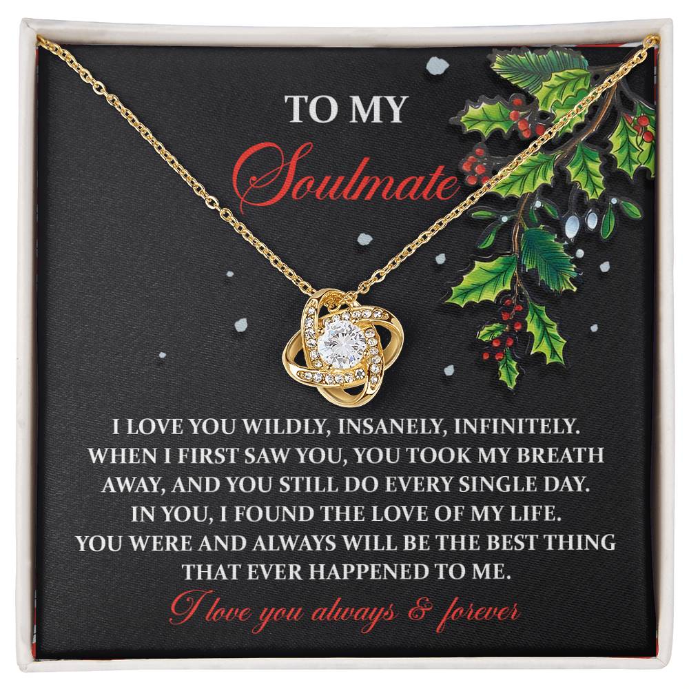 Soulmate Jewelry Gift - Knot Of Love Necklace - You Still Do