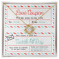 To My Wife - Love Knot Necklace - Love Coupon