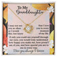 To My Granddaughter Jewelry Gift - In Every Way - Love Knot Necklace