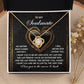 To My Soulmate Jewelry Gift - The Very End - Love Knot Necklace