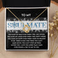 Soulmate Jewelry Gift - Love Knot Necklace - Loving You