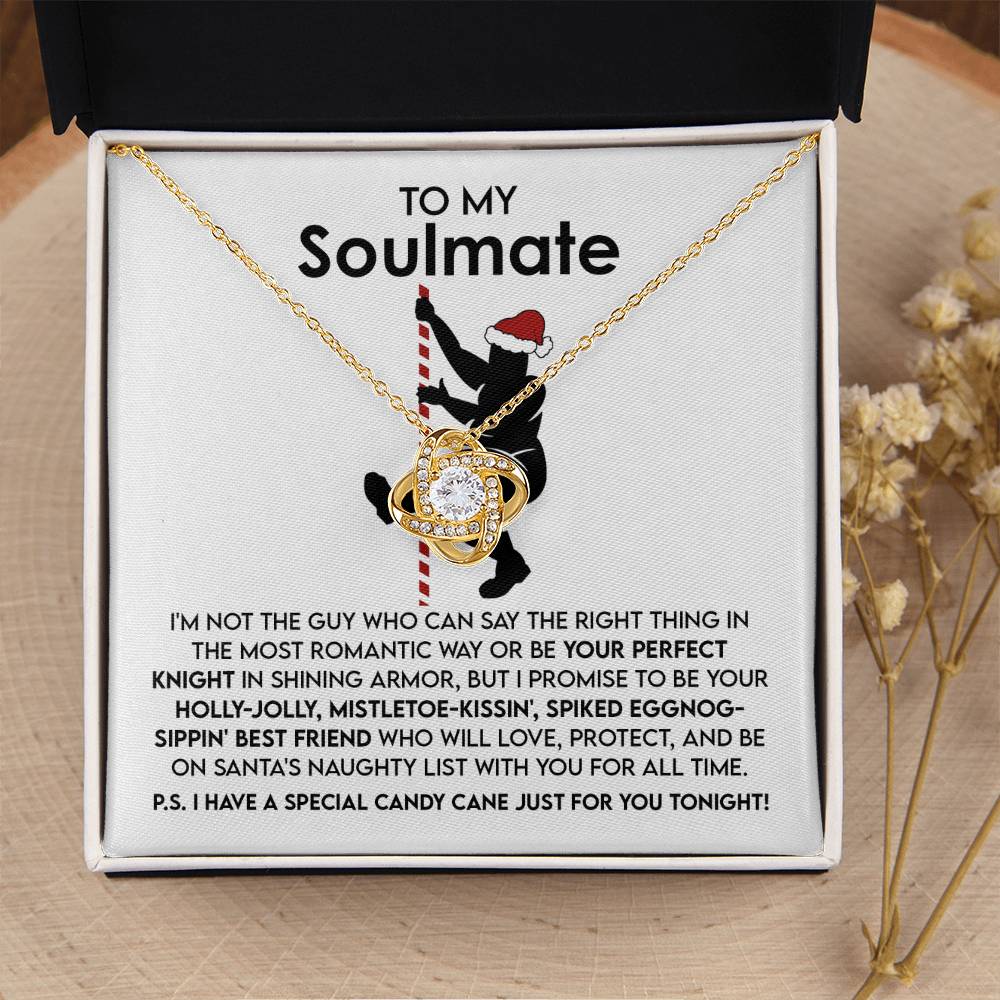 Soulmate Jewelry Gift - Love Knot Necklace - For All Time