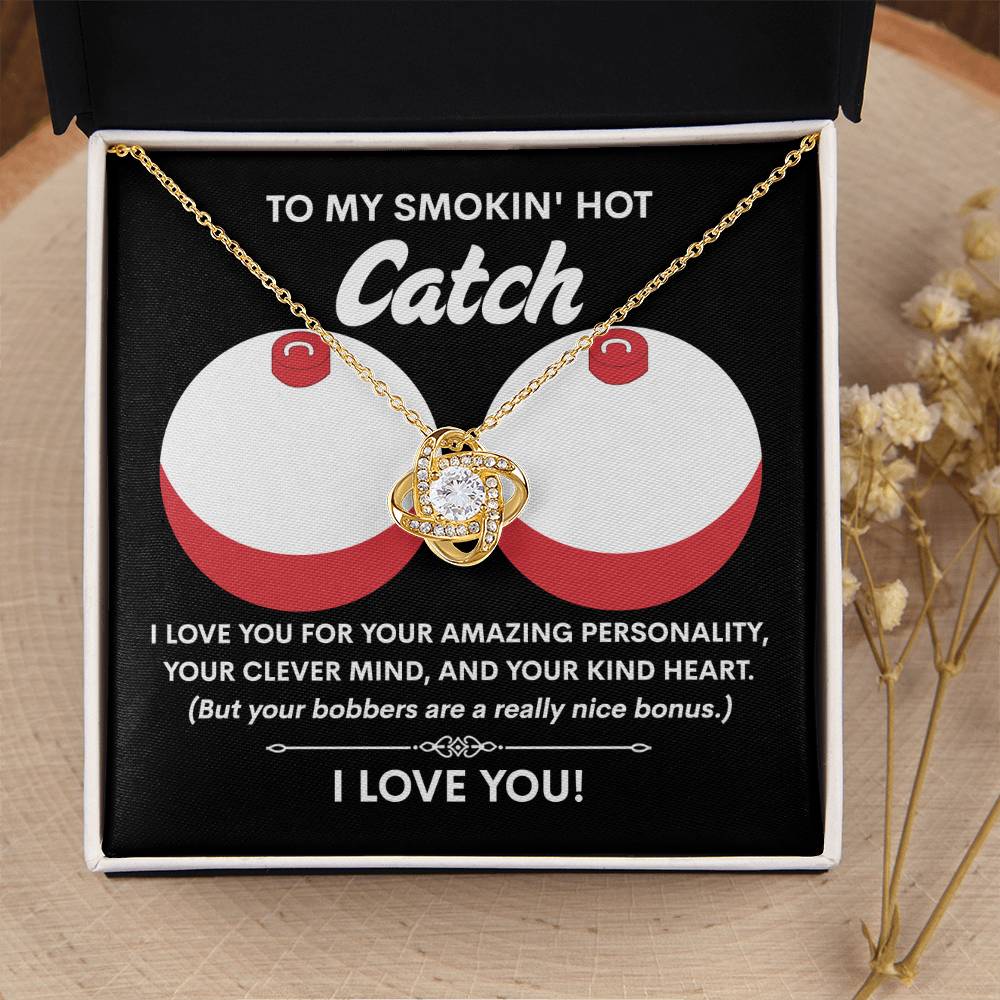 To My Soulmate Jewelry Gift - Nice Bonus - Love Knot Necklace
