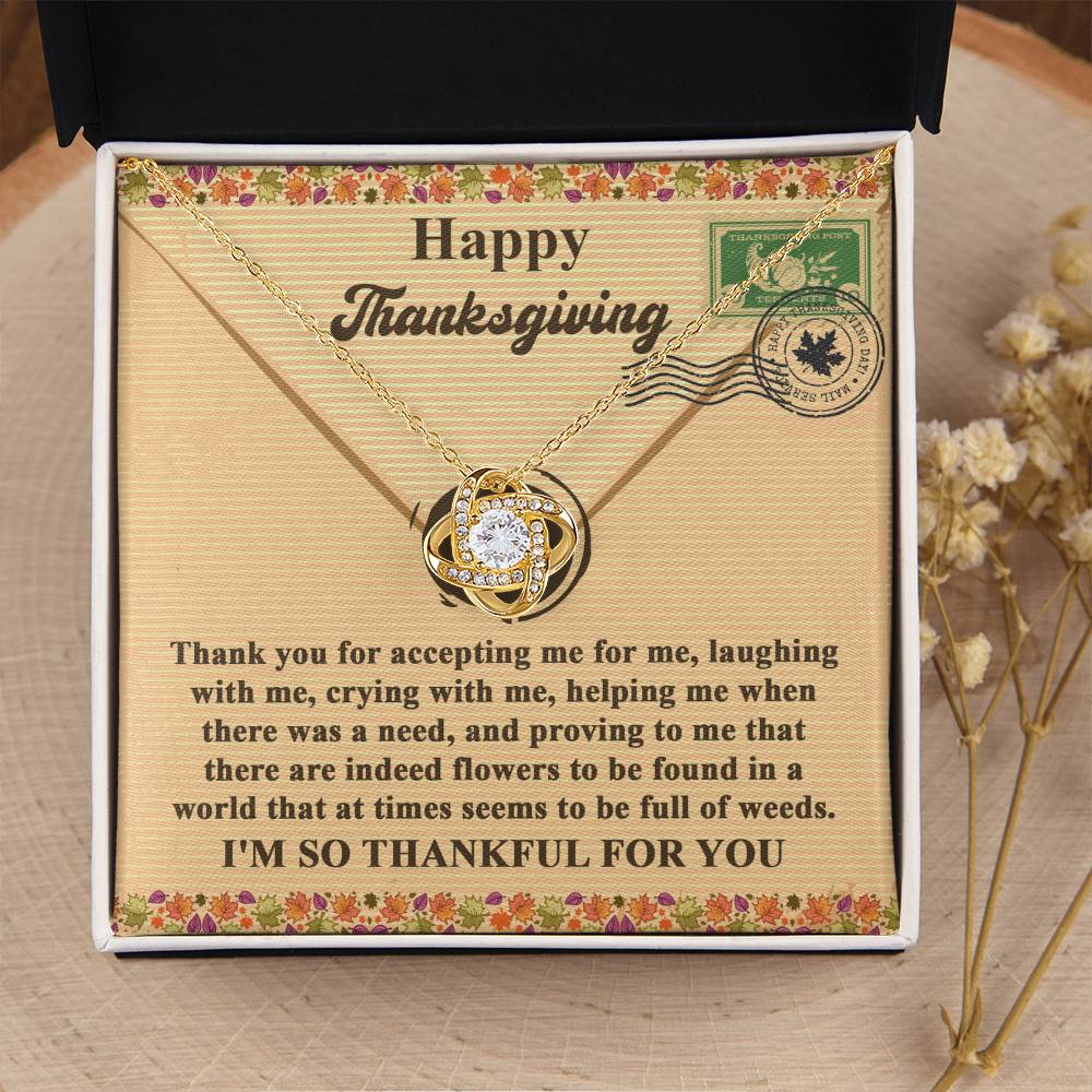 Thanksgiving Jewelry Gift For Women - Proving To Me