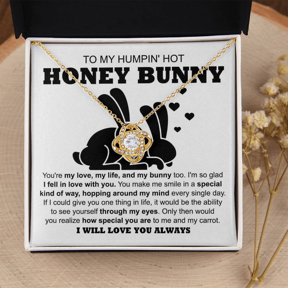 To My Soulmate Jewelry Gift - My Carrot - Love Knot Necklace