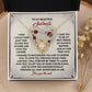 To My Soulmate Jewelry Gift - Love Knot Forever Necklace - Laugh With You