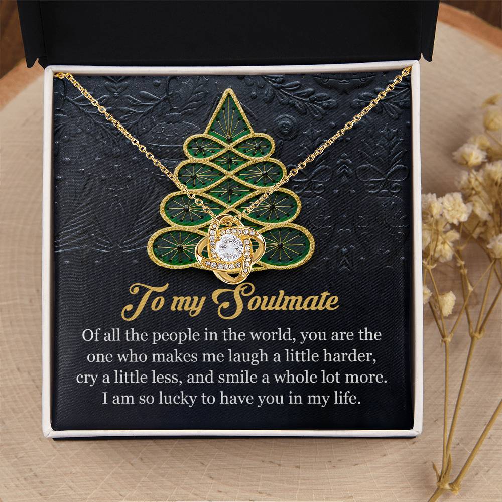 Soulmate Jewelry Gift - Love Knot Necklace - In My Life